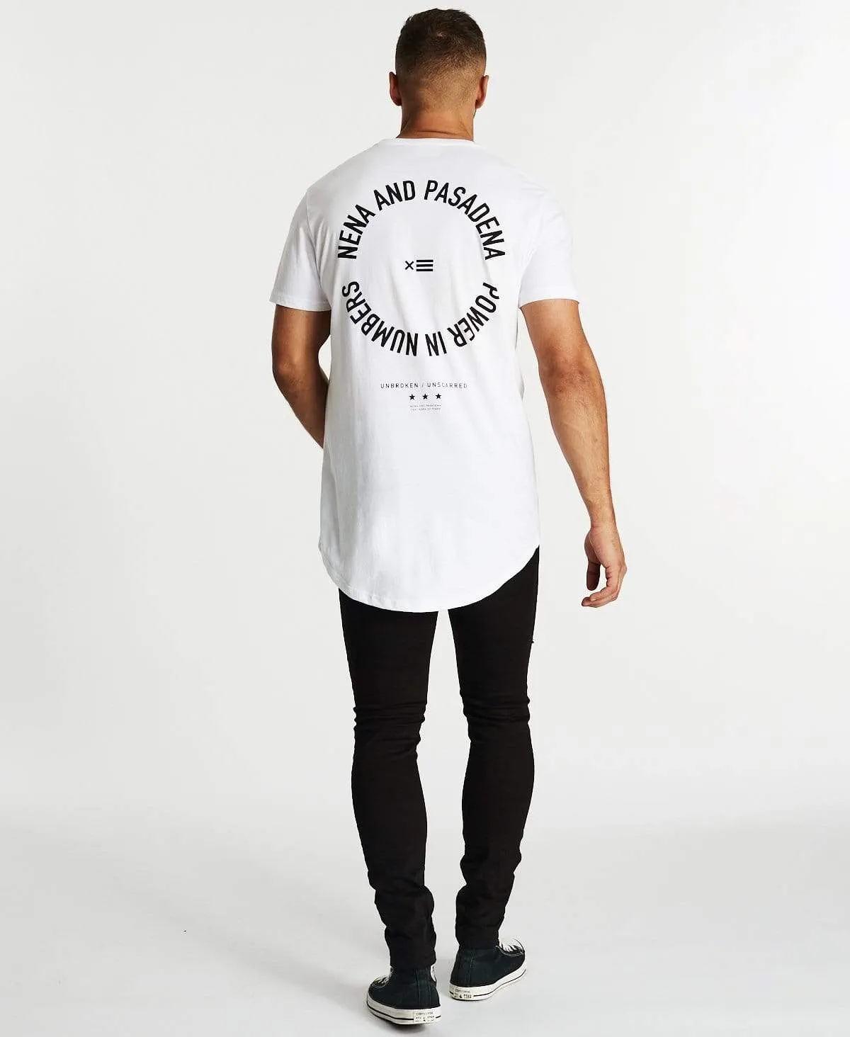 Radius Cape Back T-Shirt White sold by Neverland product image thumbnail 5