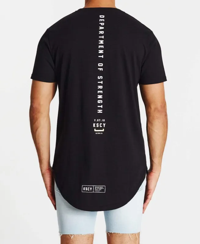 Phantom Dual Curved T-Shirt Jet Black sold by Neverland