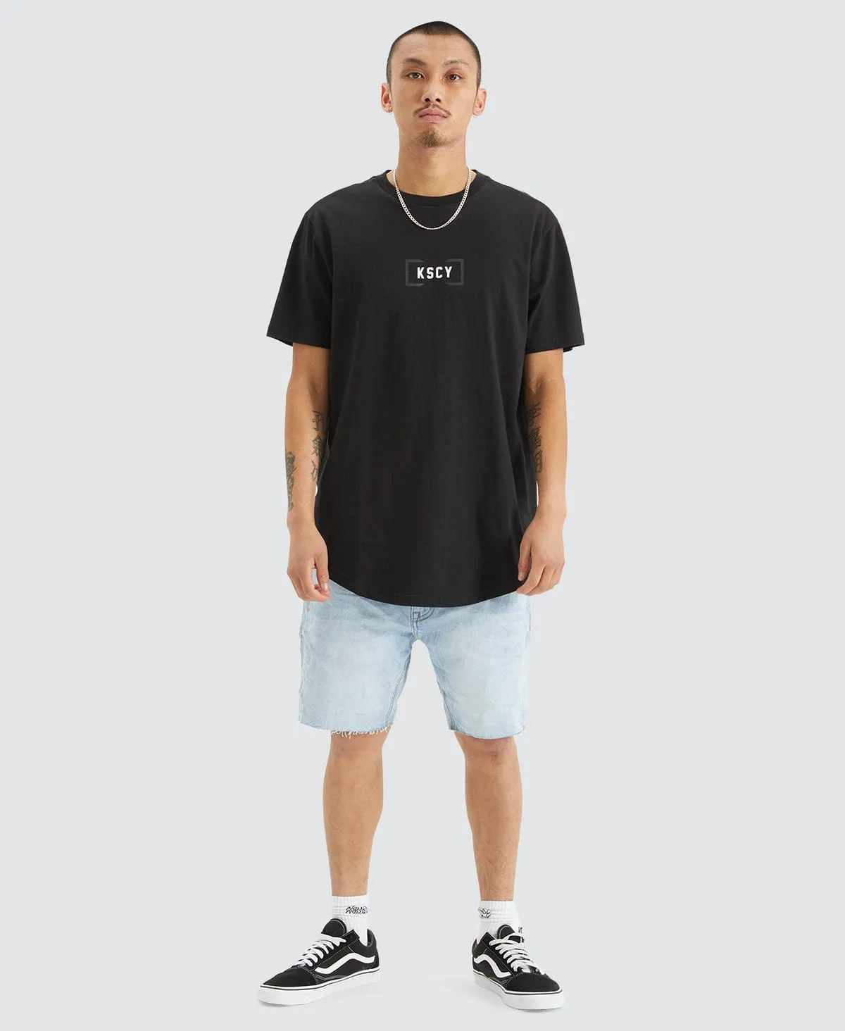 Avenham Dual Curved T-Shirt Jet Black sold by Neverland product image thumbnail 3