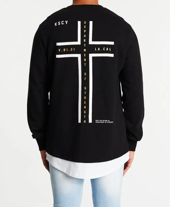 True Zero Layered Jumper Jet Black sold by Neverland