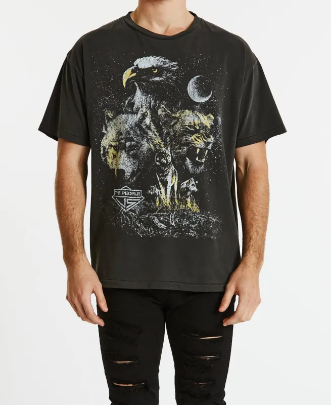 Wilderness Society Vintage T-Shirt Ultra Black sold by Neverland
