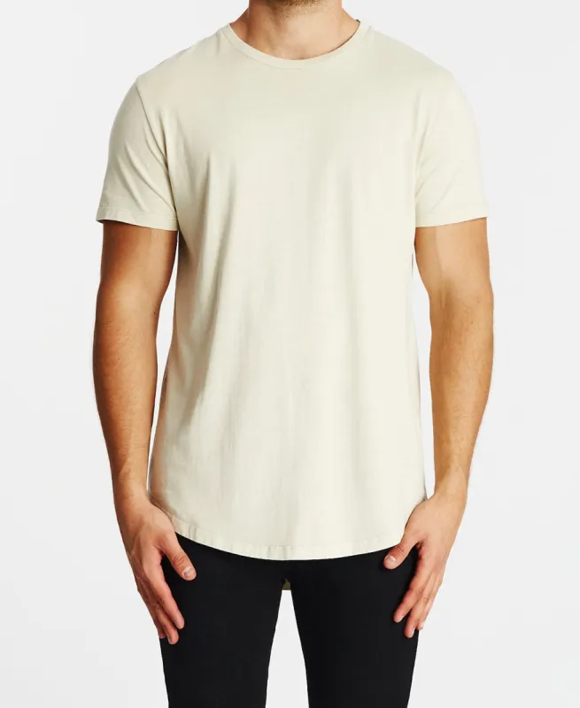 Higher Baseball T-Shirt Pigment Oatmeal sold by Neverland