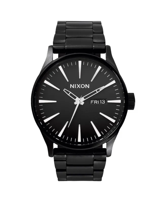 Sentry Stainless Steel Watch All Black/ White sold by Neverland