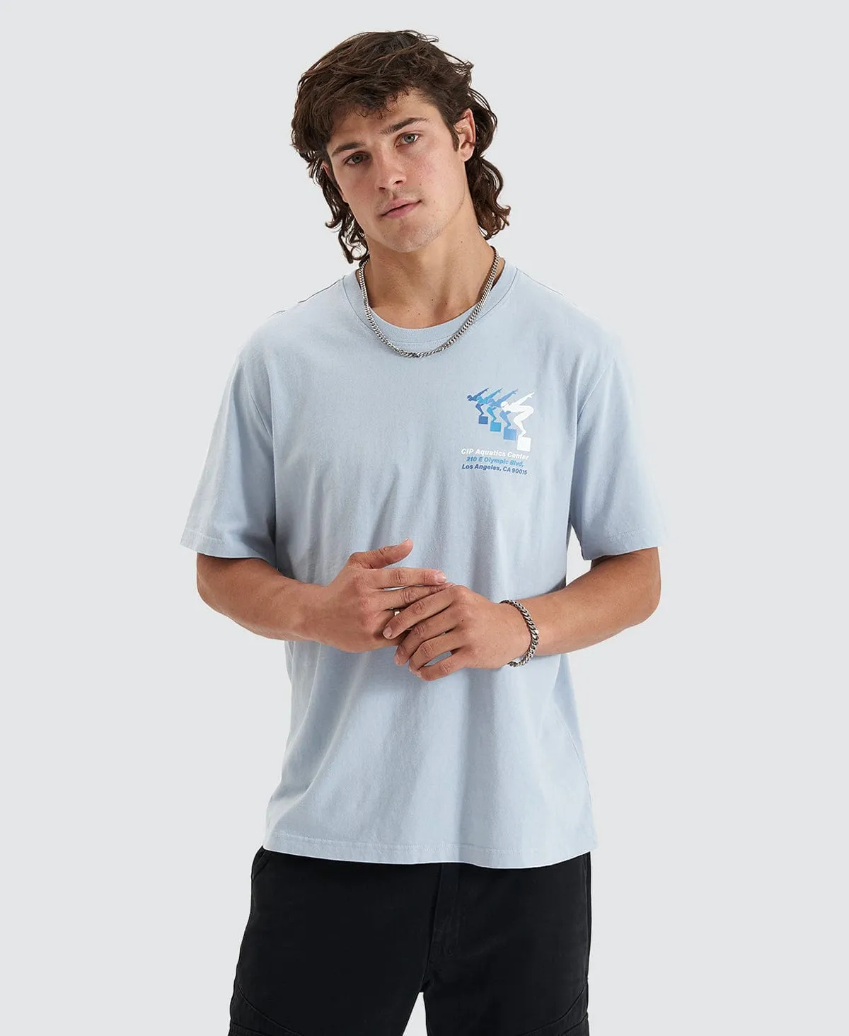 Aquatics T-Shirt Blue sold by Neverland product image thumbnail 2