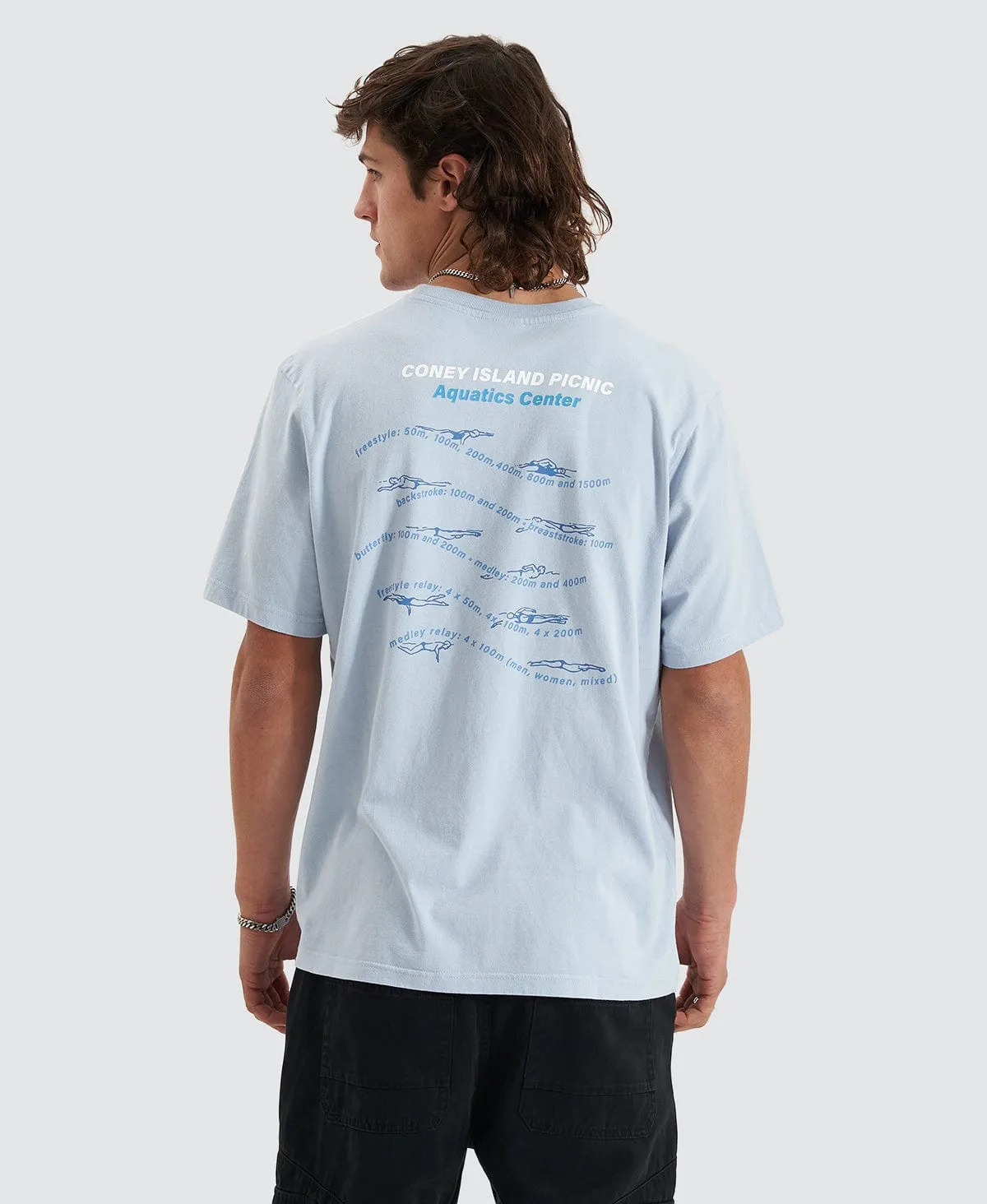 Aquatics T-Shirt Blue sold by Neverland product image thumbnail 5