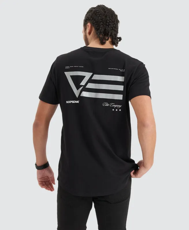 Advance Dual Curved Tee Jet Black sold by Neverland