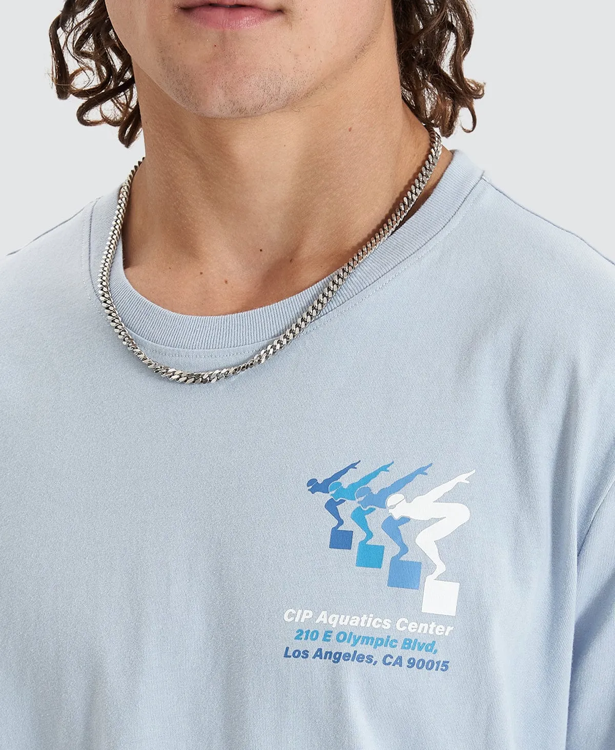 Aquatics T-Shirt Blue sold by Neverland product image thumbnail 3
