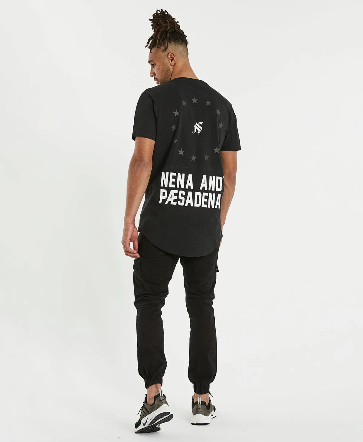 Silverlight Cape Back T-Shirt Jet Black sold by Neverland product image thumbnail 3