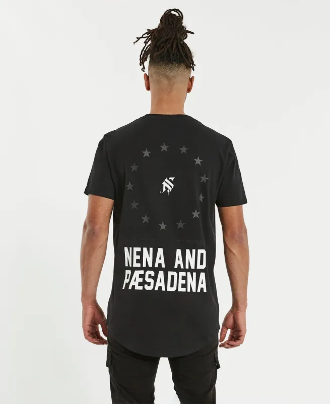 Silverlight Cape Back T-Shirt Jet Black sold by Neverland