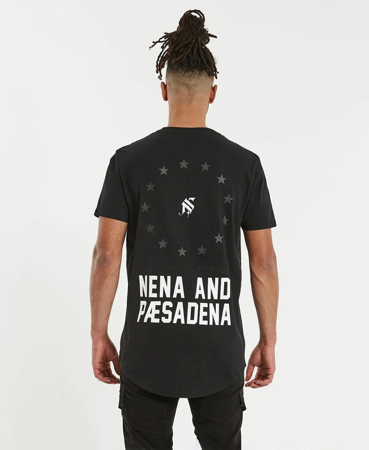 Silverlight Cape Back T-Shirt Jet Black sold by Neverland