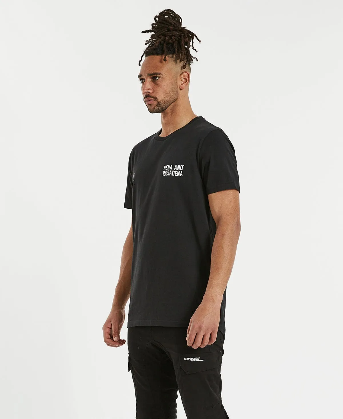 Silverlight Cape Back T-Shirt Jet Black sold by Neverland product image thumbnail 4