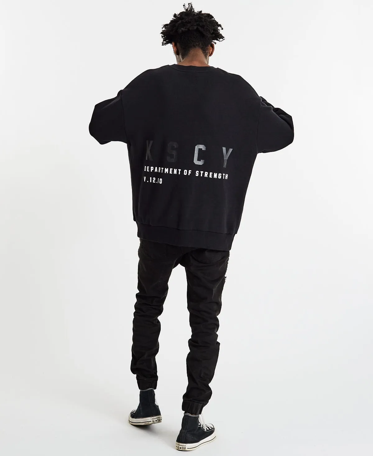 Endless Relaxed Jumper Jet Black sold by Neverland product image thumbnail 5