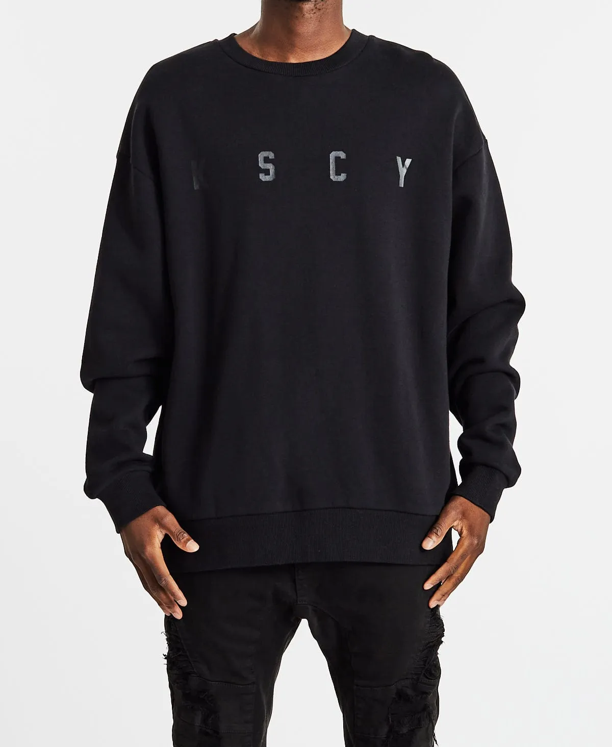 Endless Relaxed Jumper Jet Black sold by Neverland