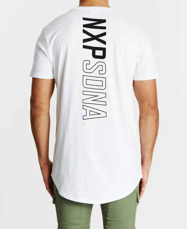 Sway Cape Back T-Shirt White sold by Neverland