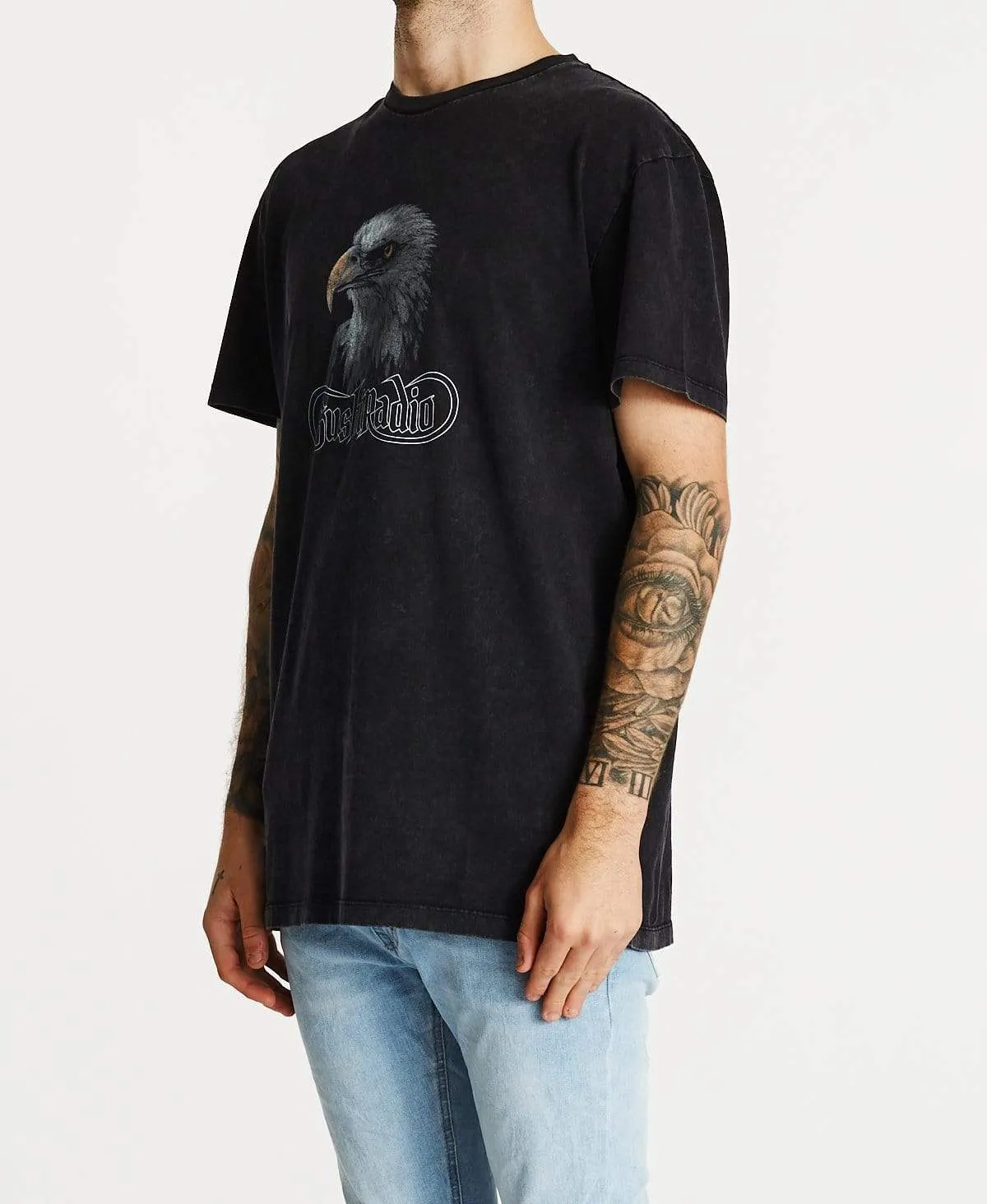 Dawn Relaxed T-Shirt Mineral Black sold by Neverland product image thumbnail 3