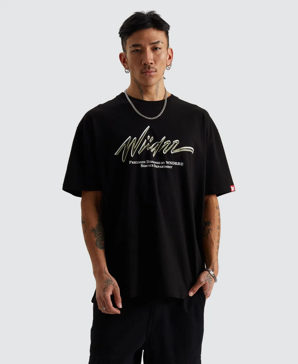 Conscript Box Fit T-Shirt Black sold by Neverland
