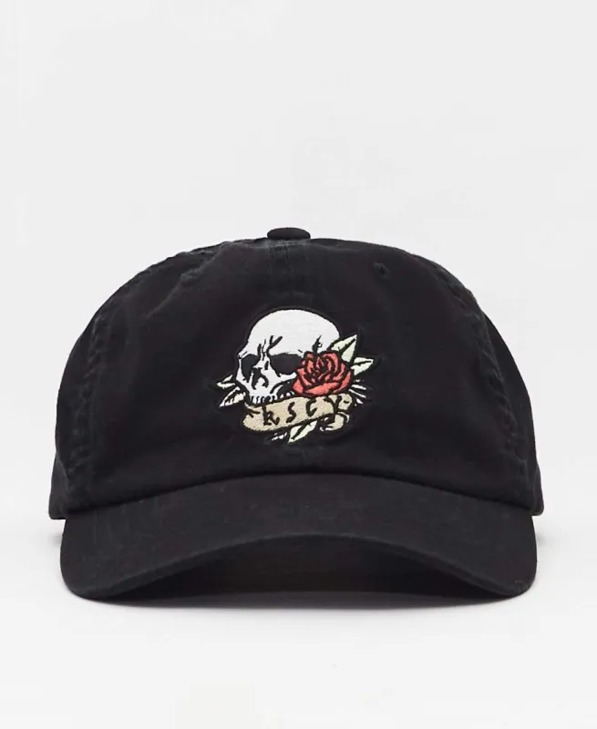 Dead Rose Dad Cap Vintage Black sold by Neverland