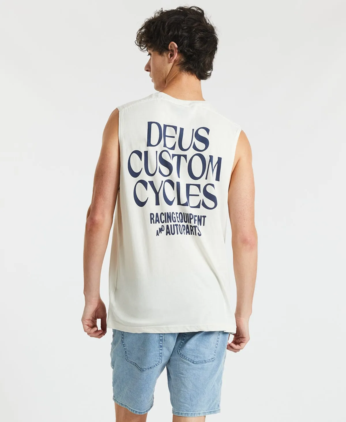 Automatic Muscle Tee Vintage White sold by Neverland