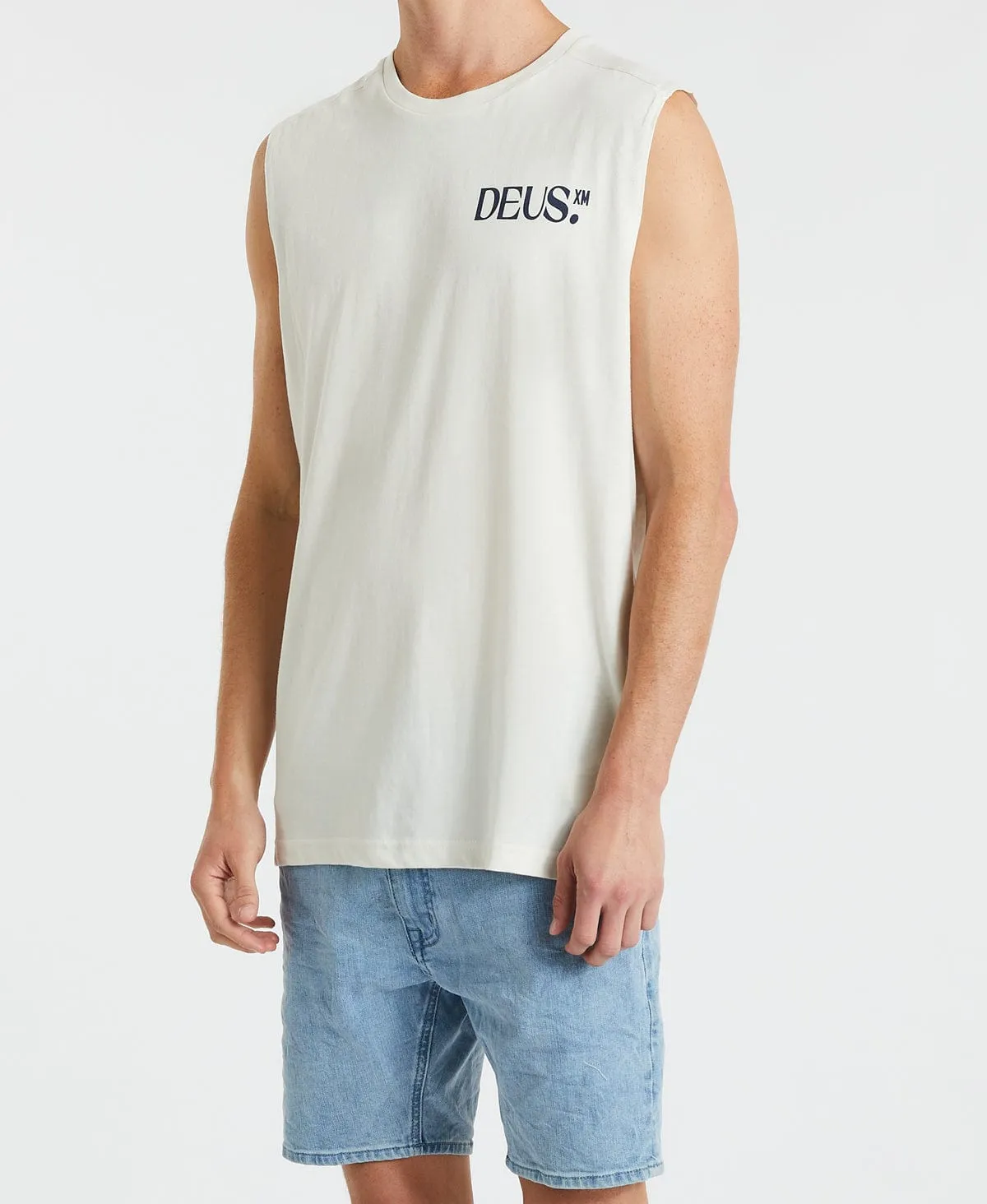 Automatic Muscle Tee Vintage White sold by Neverland product image thumbnail 5