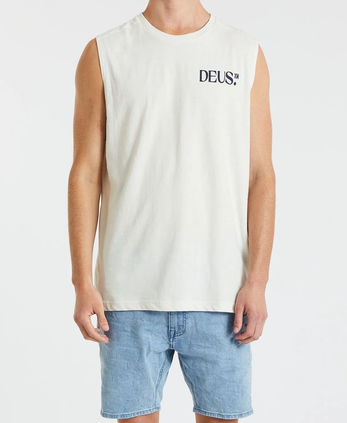 Automatic Muscle Tee Vintage White sold by Neverland product image thumbnail 4