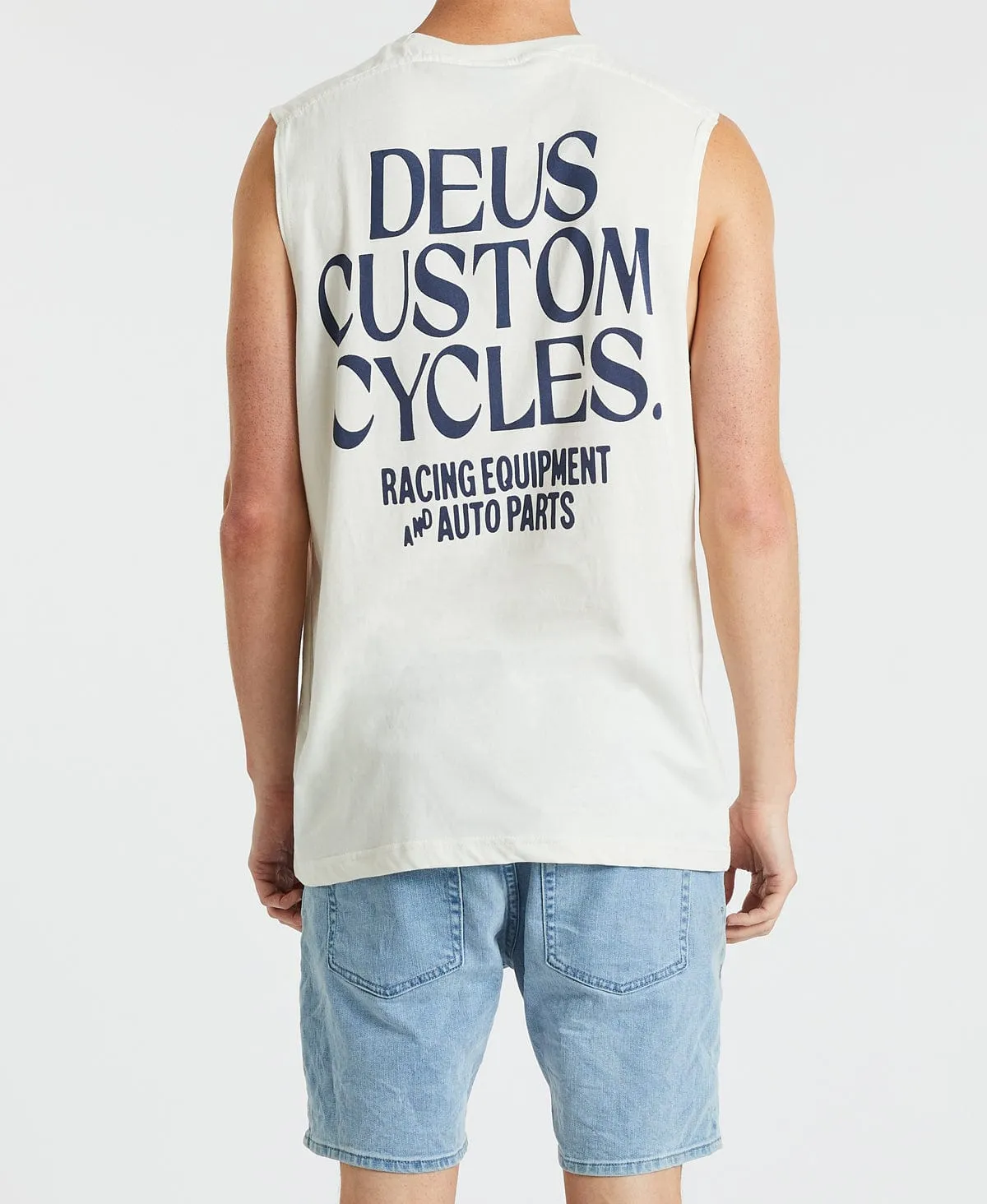 Automatic Muscle Tee Vintage White sold by Neverland product image thumbnail 3