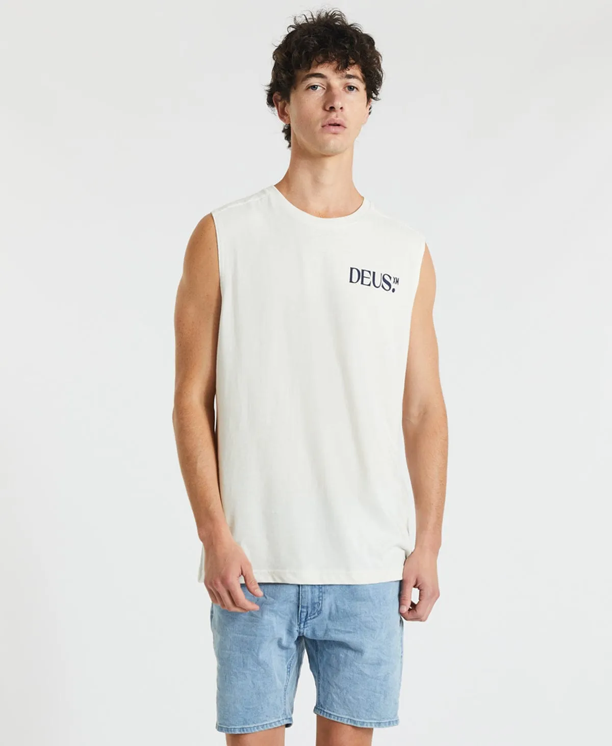 Automatic Muscle Tee Vintage White sold by Neverland product image thumbnail 2