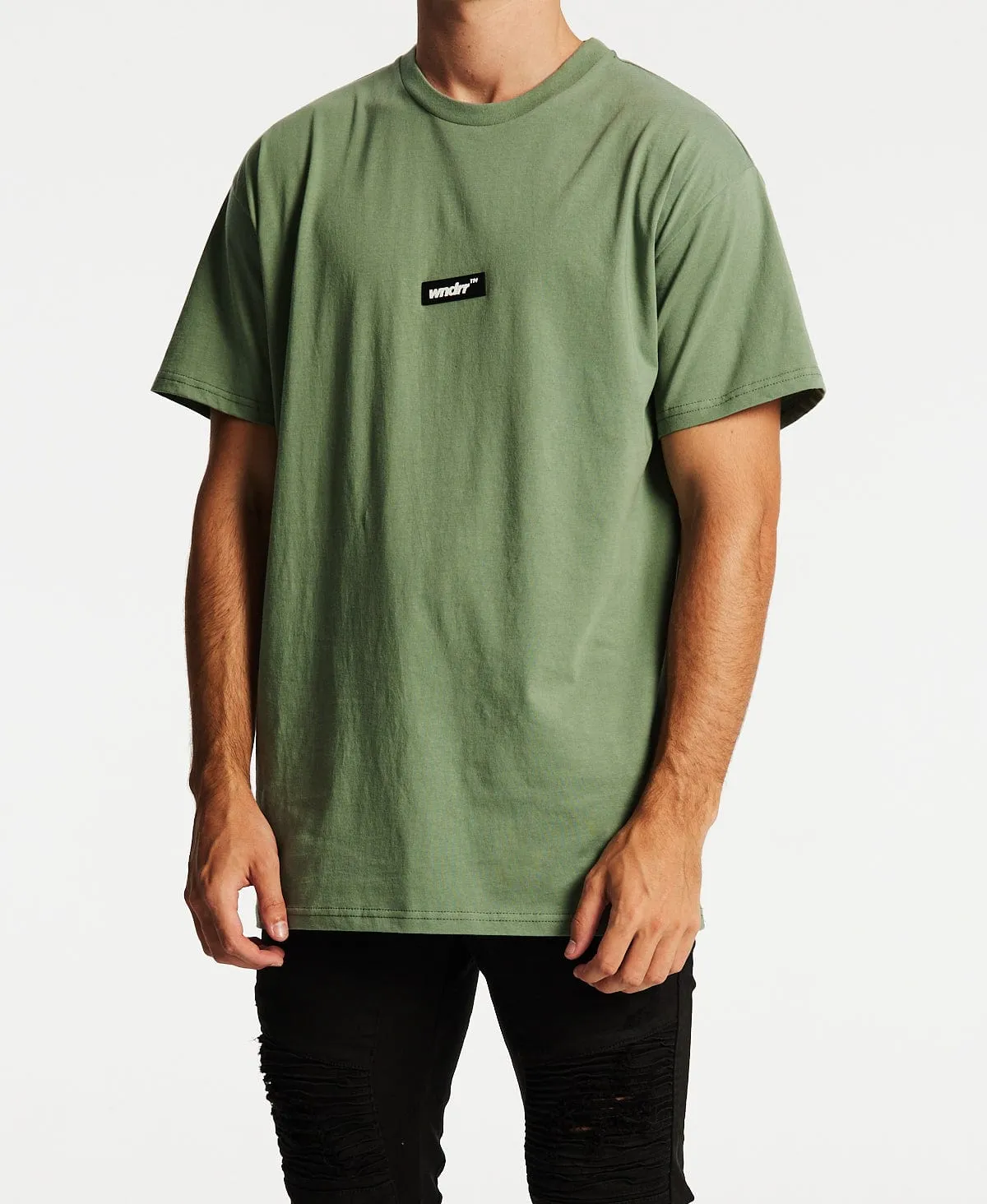 Matched Custom Fit T-Shirt Olive sold by Neverland product image thumbnail 4