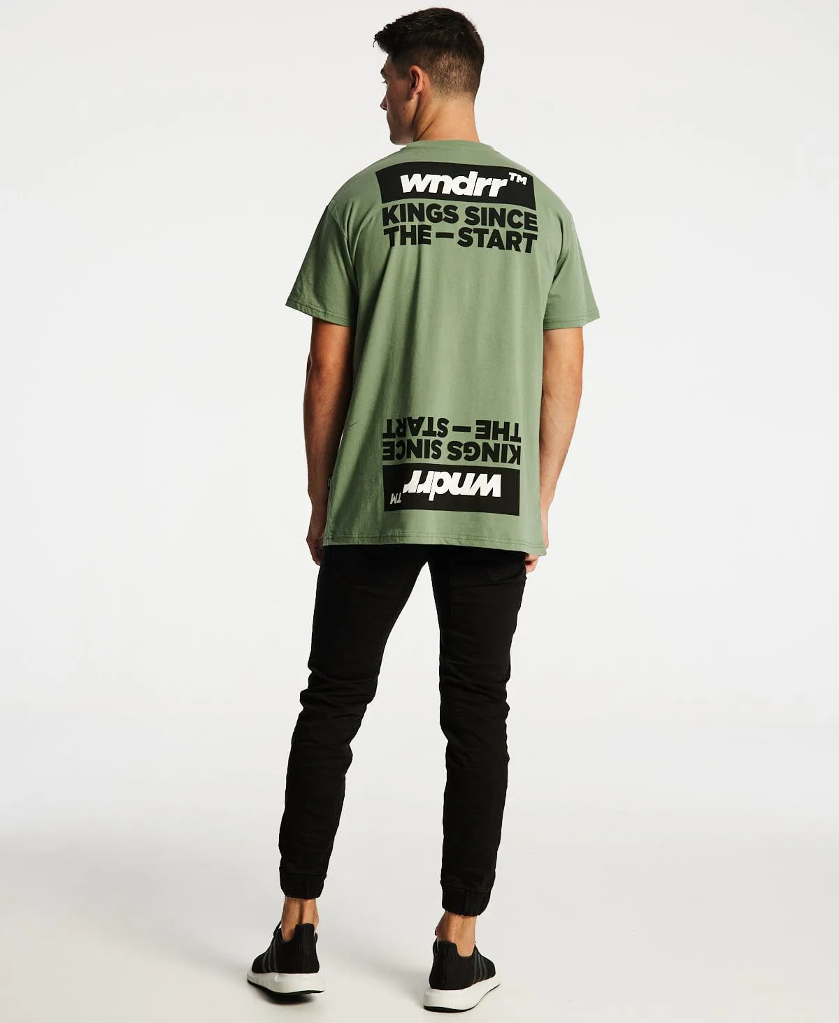 Matched Custom Fit T-Shirt Olive sold by Neverland product image thumbnail 3