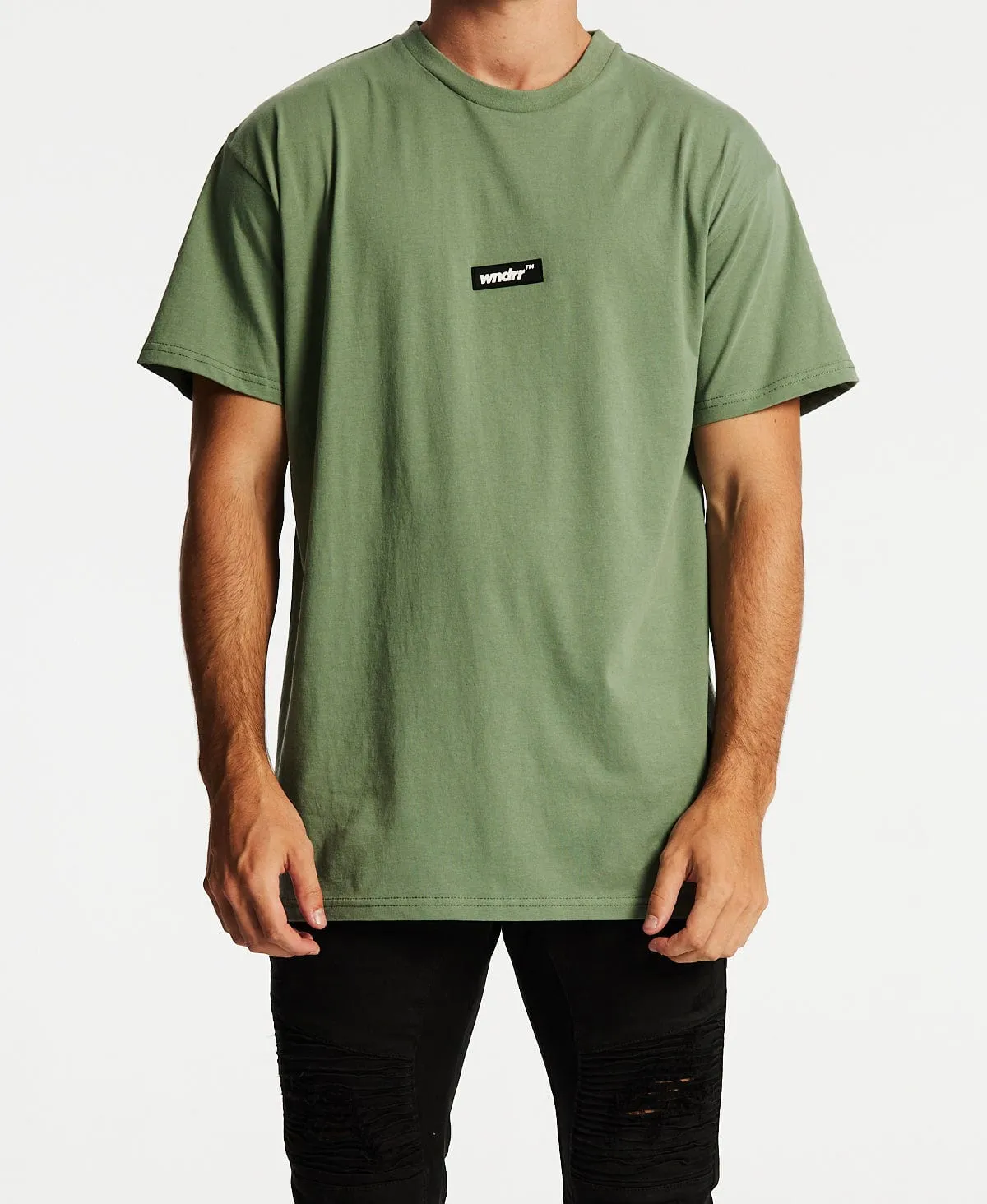 Matched Custom Fit T-Shirt Olive sold by Neverland product image thumbnail 2