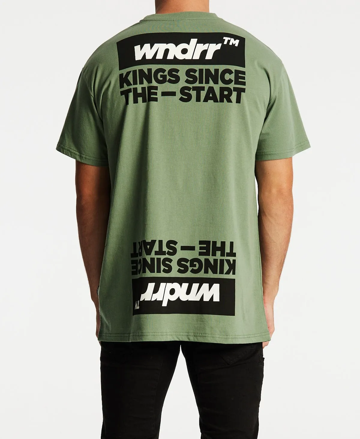 Matched Custom Fit T-Shirt Olive sold by Neverland