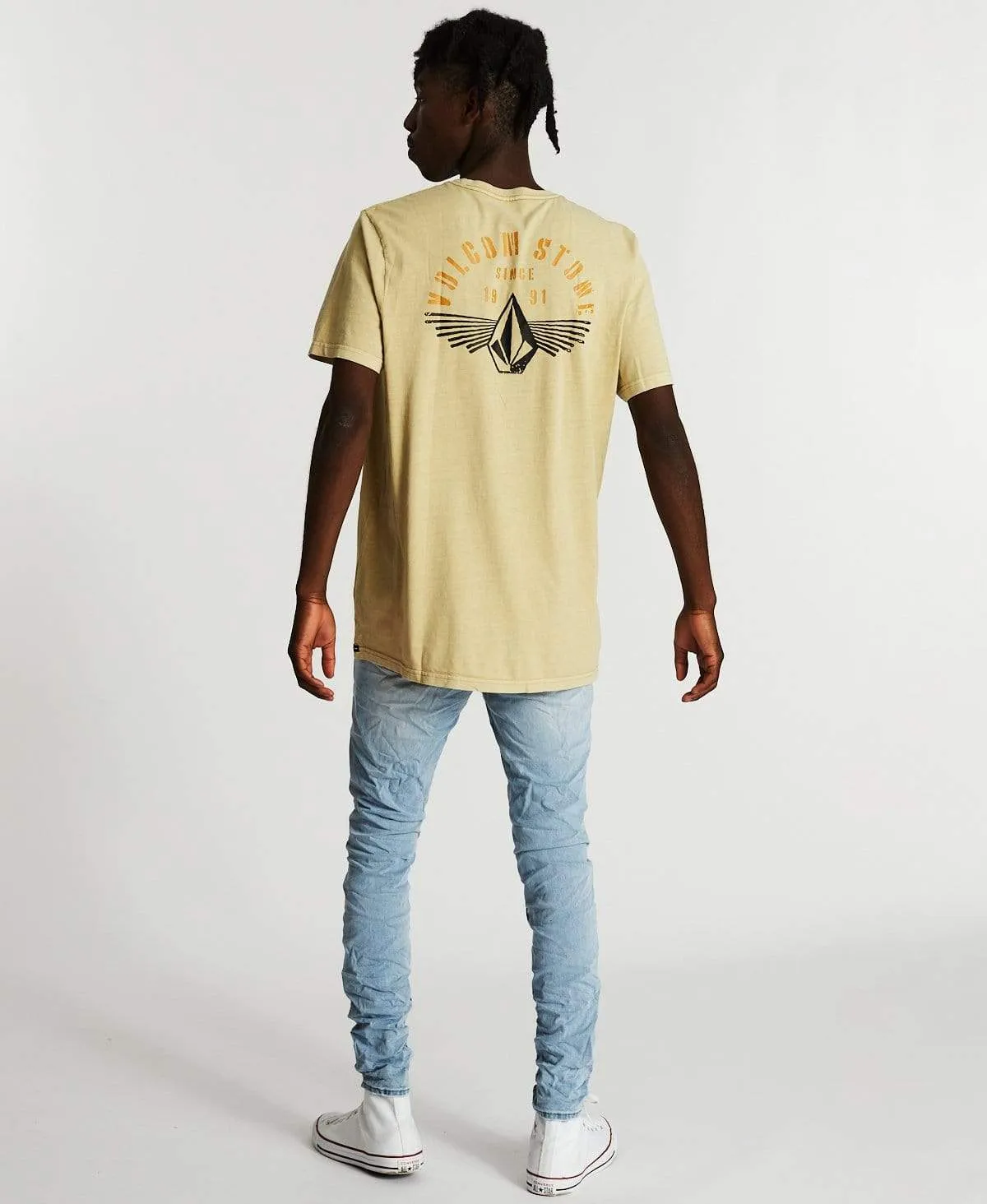 Stone Ray T-Shirt Dark Khaki sold by Neverland product image thumbnail 5
