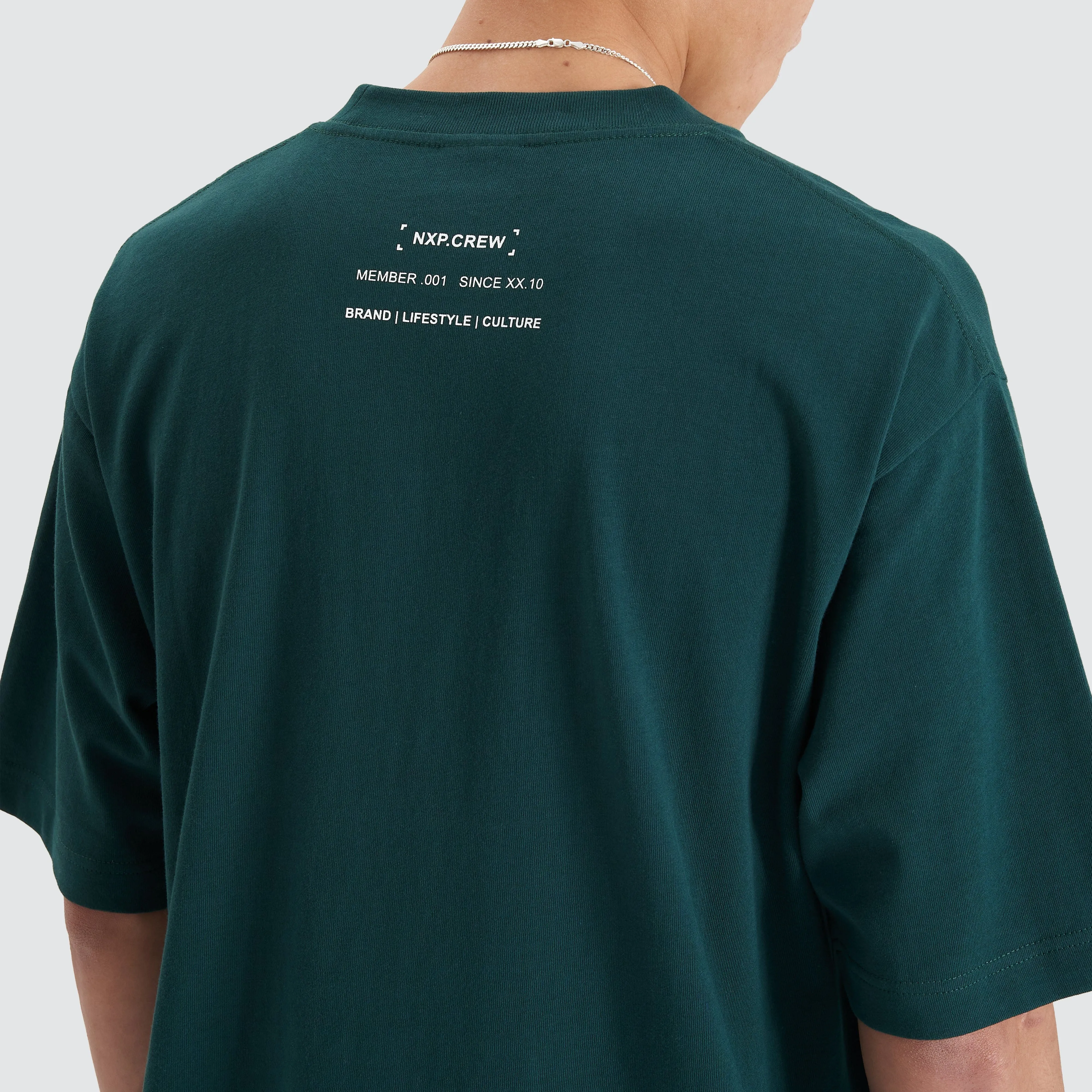 Doric Heavy Oversized Tee Bull Pine sold by Neverland product image thumbnail 2