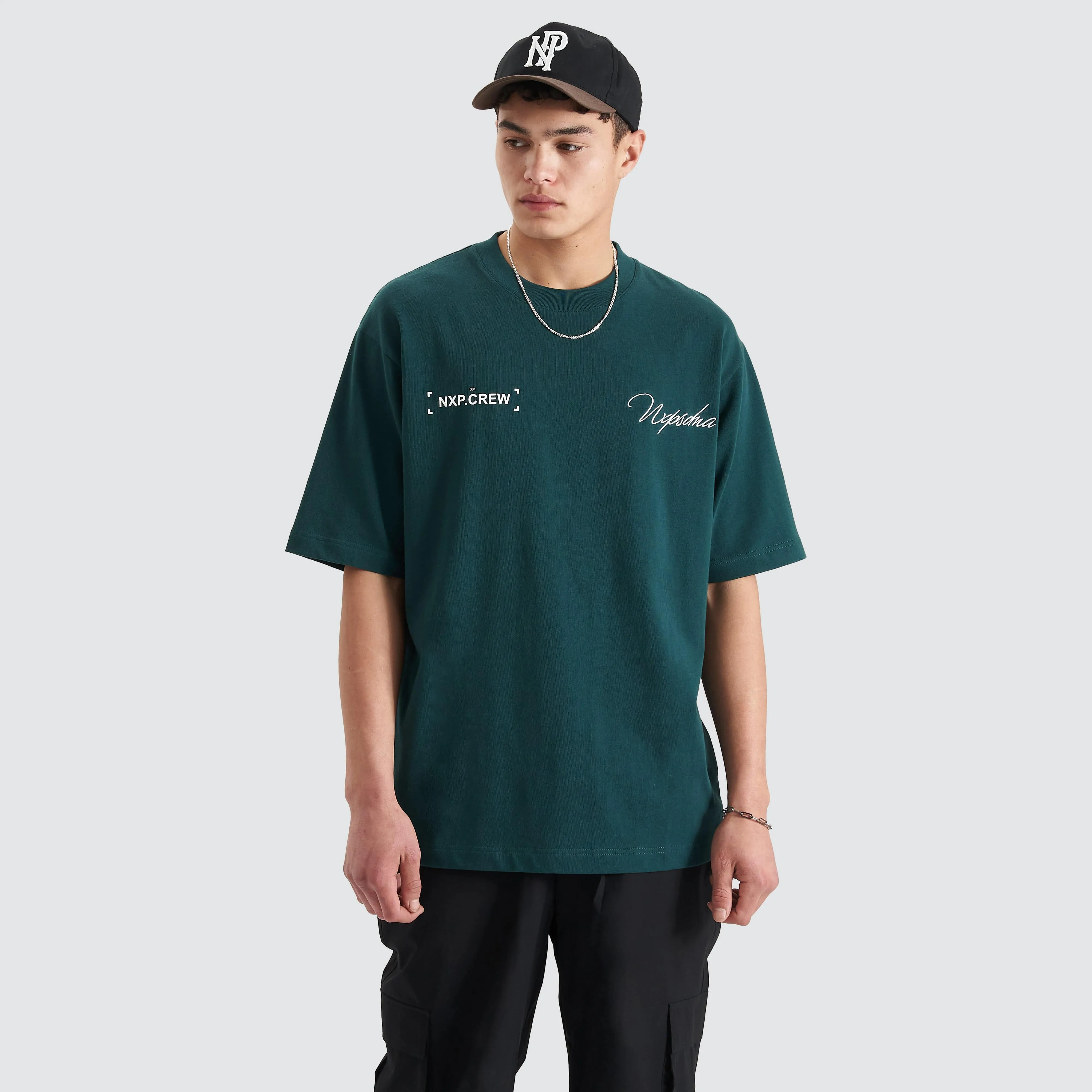 Doric Heavy Oversized Tee Bull Pine sold by Neverland