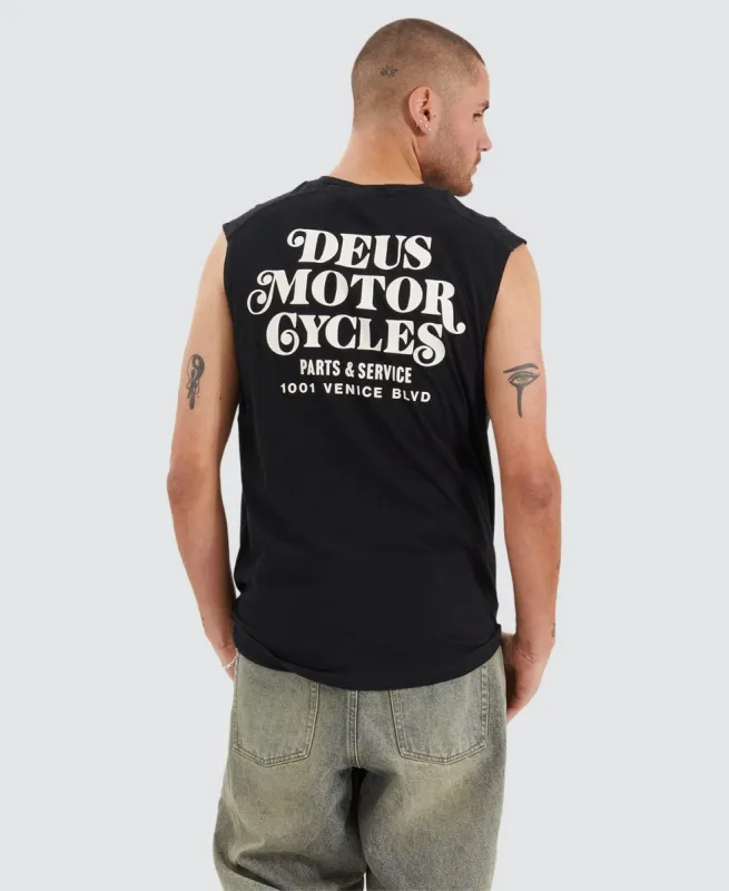 Mosey Muscle Tee Black sold by Neverland
