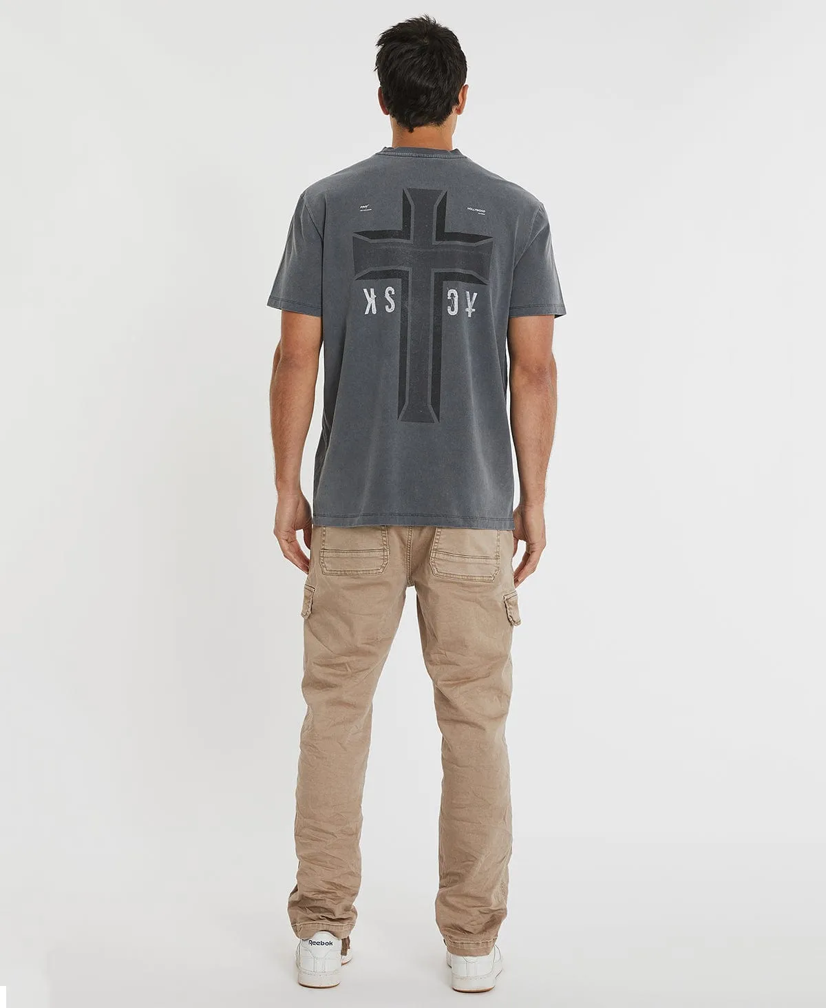 Paitent Heavy Relaxed T-Shirt Pigment Castlerock sold by Neverland product image thumbnail 5