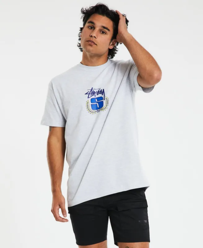 Wreath T-Shirt Snow Marle Grey sold by Neverland