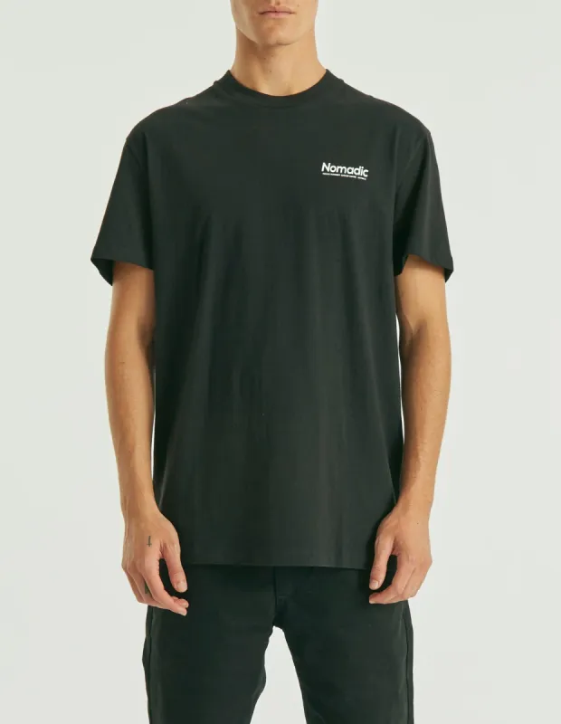 Trailblazing Standard Tee Jet Black sold by Neverland