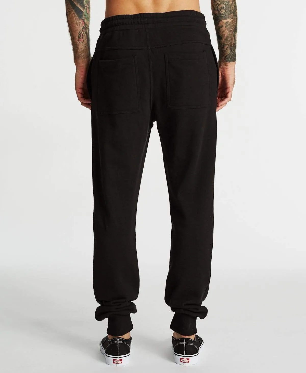 Outfield Track Pants Jet Black sold by Neverland product image thumbnail 2