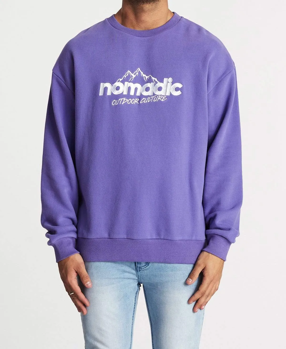 Untracked Relaxed Jumper Pigment Purple sold by Neverland