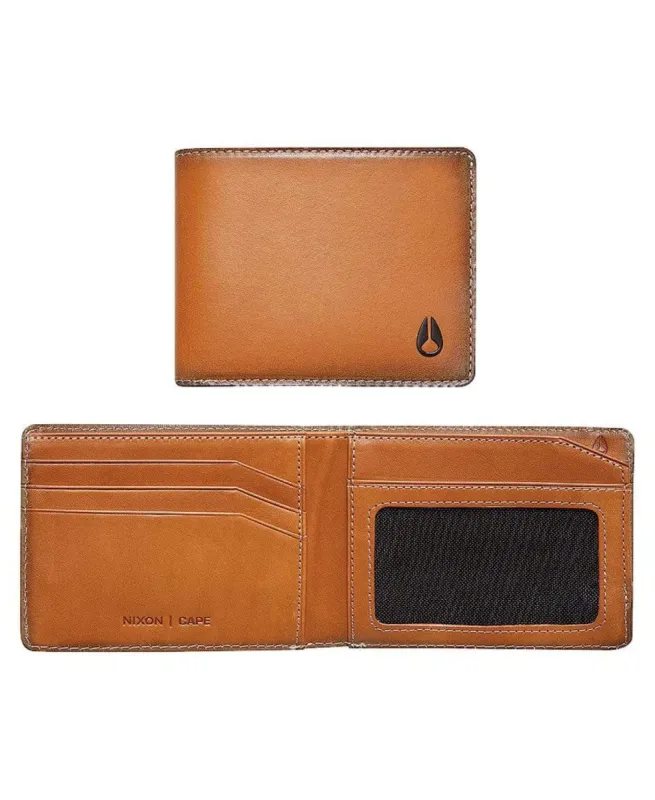 Cape Bi-Fold Wallet Tan sold by Neverland