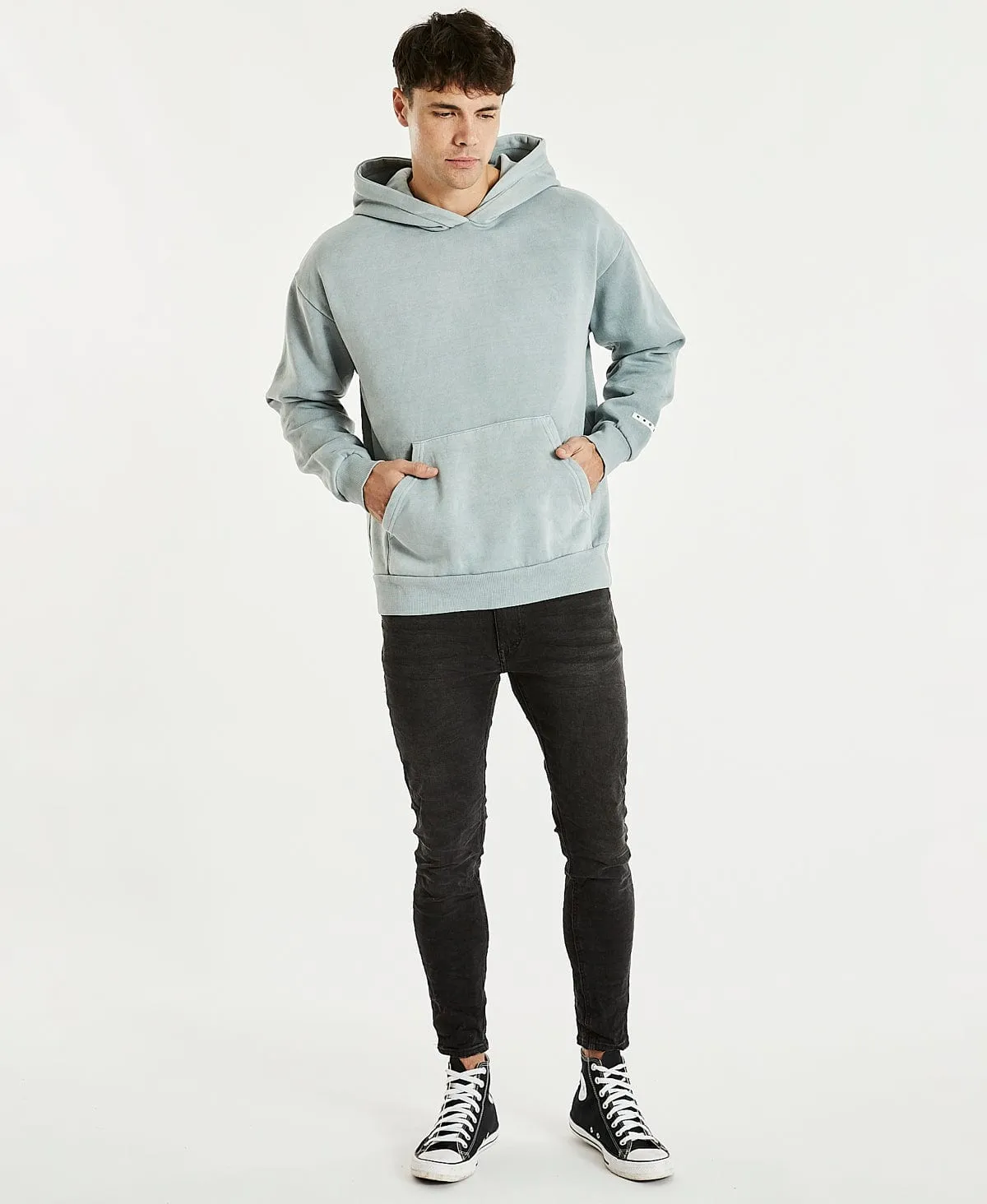 Essentials Pigment Lead Hoodie sold by Neverland product image thumbnail 5