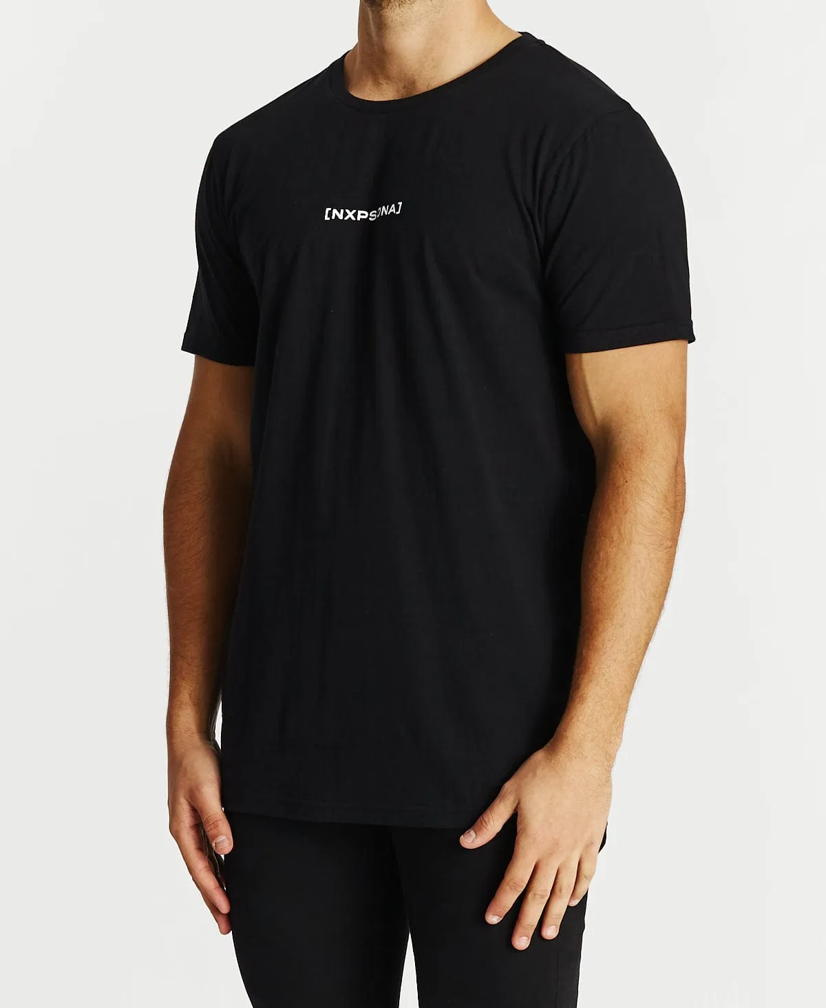 Crackling Cape Back T-Shirt Jet Black sold by Neverland product image thumbnail 4