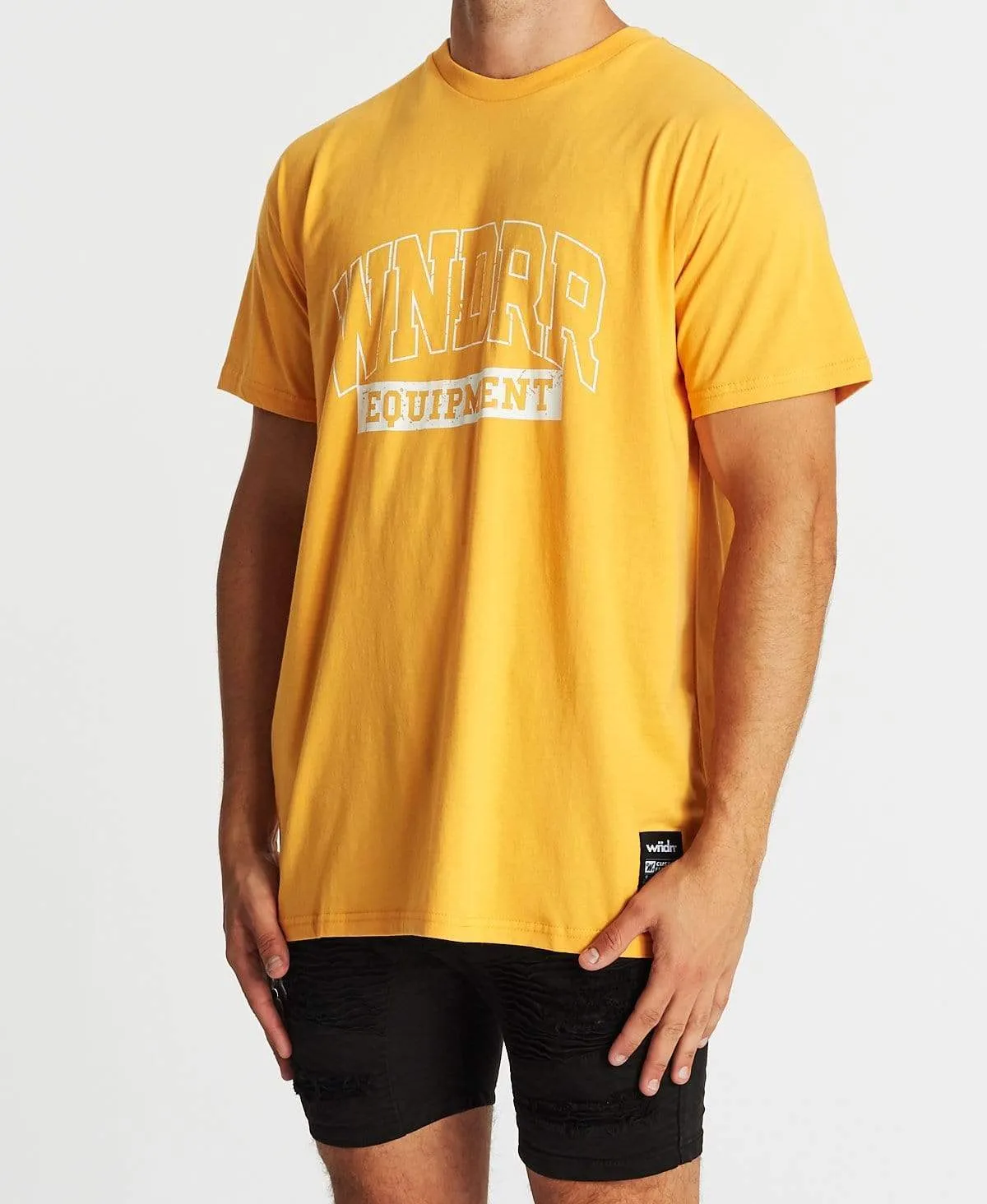Bleacher Custom Fit T-Shirt Yellow sold by Neverland product image thumbnail 3