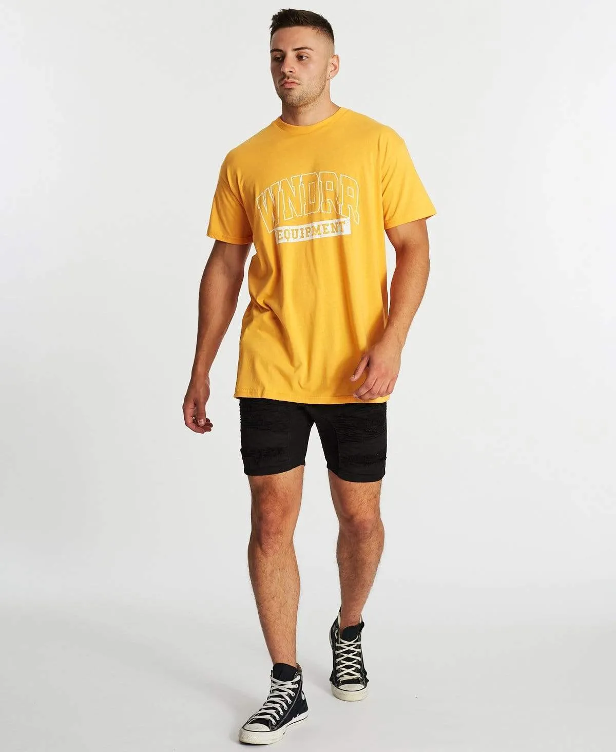 Bleacher Custom Fit T-Shirt Yellow sold by Neverland product image thumbnail 4