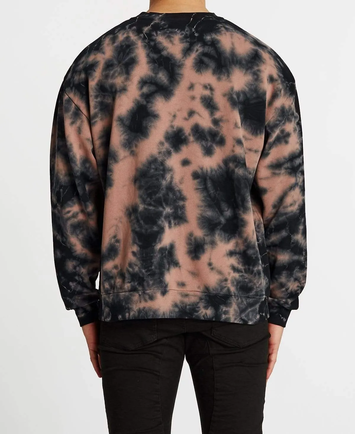 Safford Relaxed Jumper Mauve Tie Dye sold by Neverland product image thumbnail 2