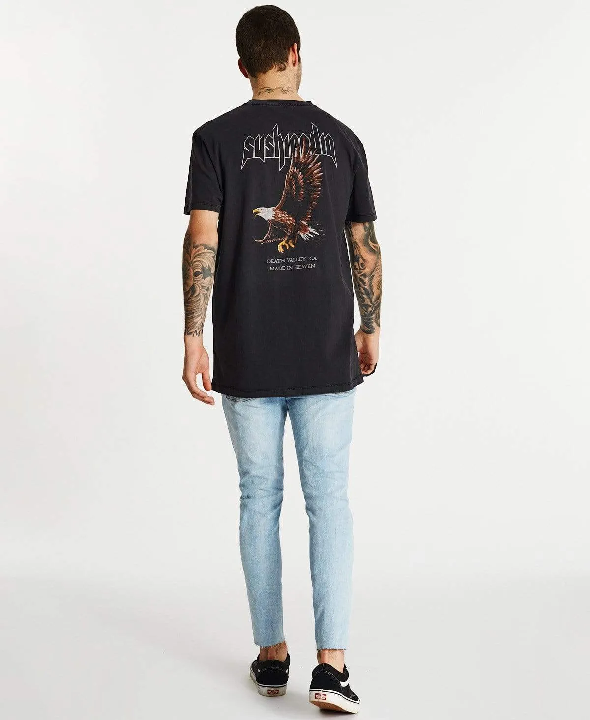 Death Valley Relaxed T-Shirt Pigment Black sold by Neverland product image thumbnail 5