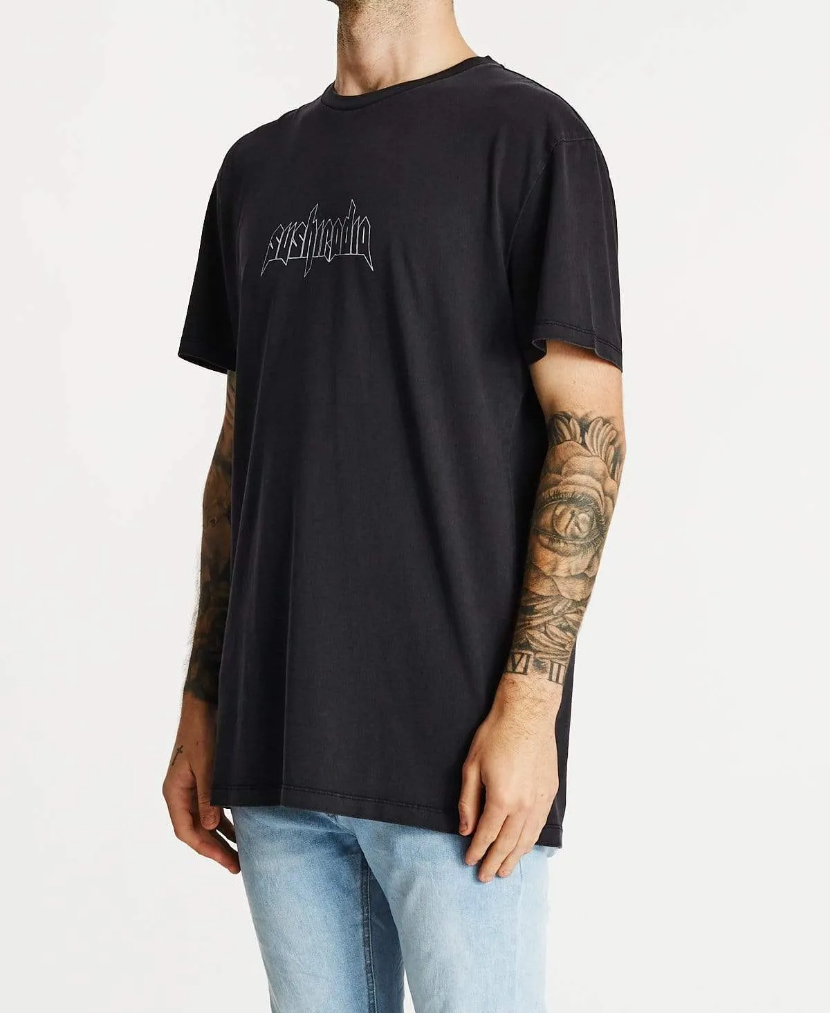Death Valley Relaxed T-Shirt Pigment Black sold by Neverland product image thumbnail 3