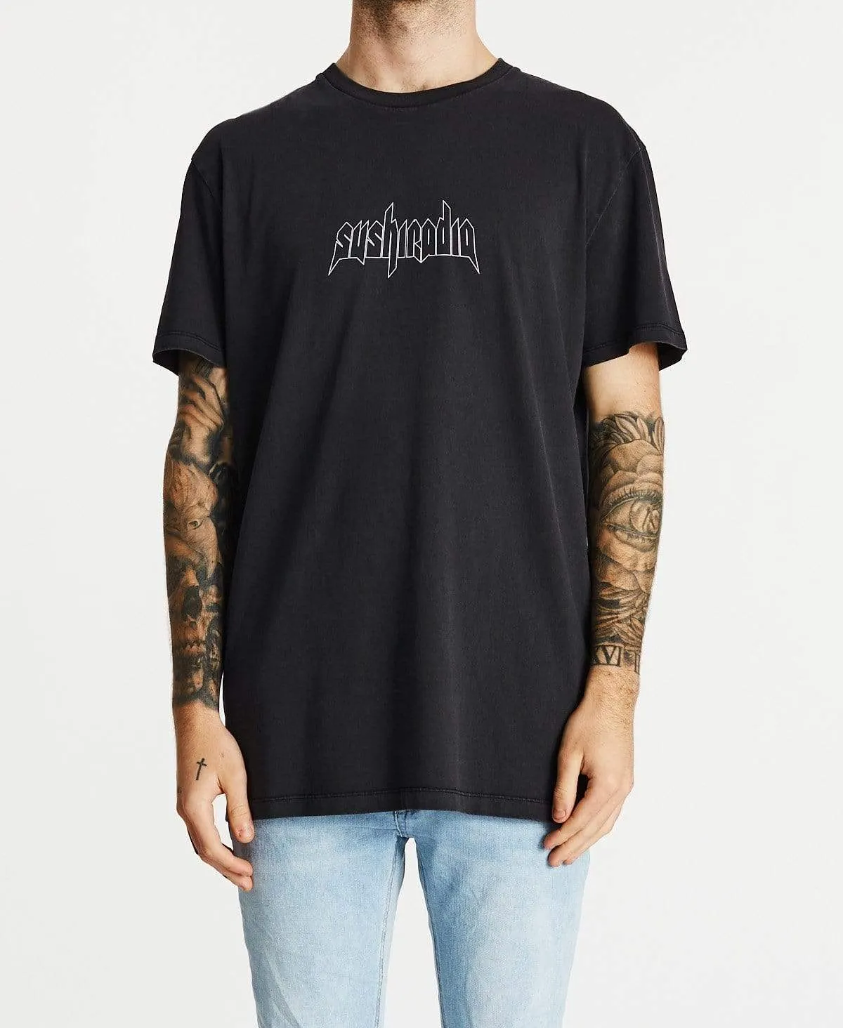 Death Valley Relaxed T-Shirt Pigment Black sold by Neverland product image thumbnail 2