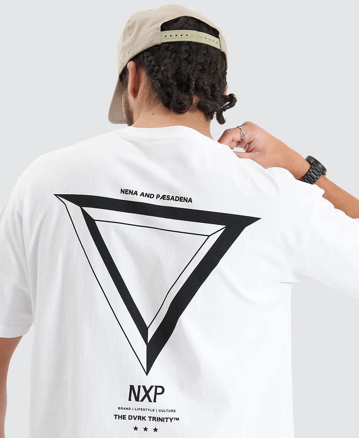 Orbit Heavy Box Fit Tee Optical White sold by Neverland product image thumbnail 5