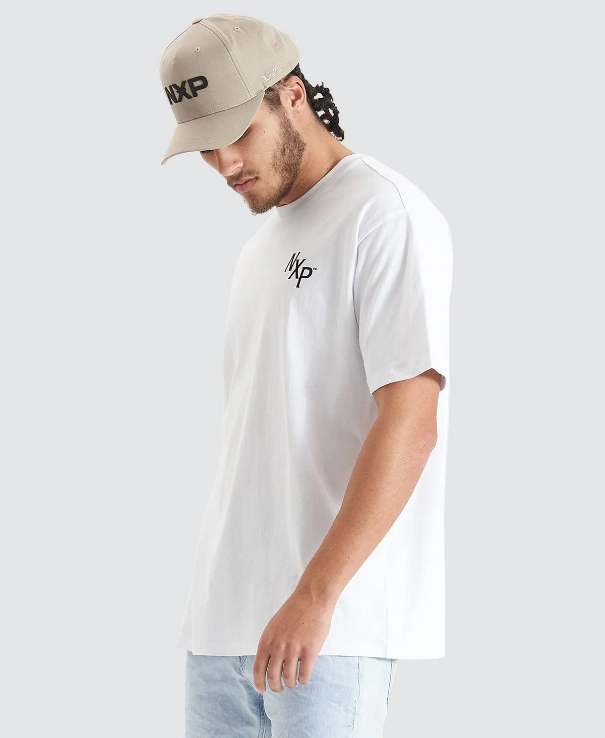 Orbit Heavy Box Fit Tee Optical White sold by Neverland product image thumbnail 4